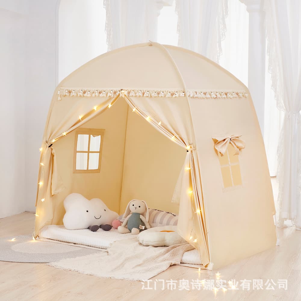 Princess Playhouse Tent, Secret Base Room Decor, Reading Nook, Game Canopy, Blackout Tent from Source Factory