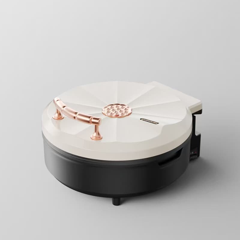 Airmate Multi-Function Electric Pancake Pan Detachable Grilling Pot Electric Griddle Deep Pan for Pancakes and BBQ Skewers