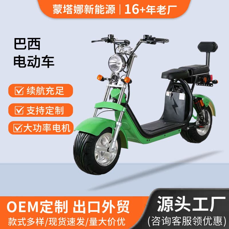 Brazil Electric Motorcycle Commuter Electric Motorcycle Delivery Long Range Two-Wheel Vehicle Export Wholesale