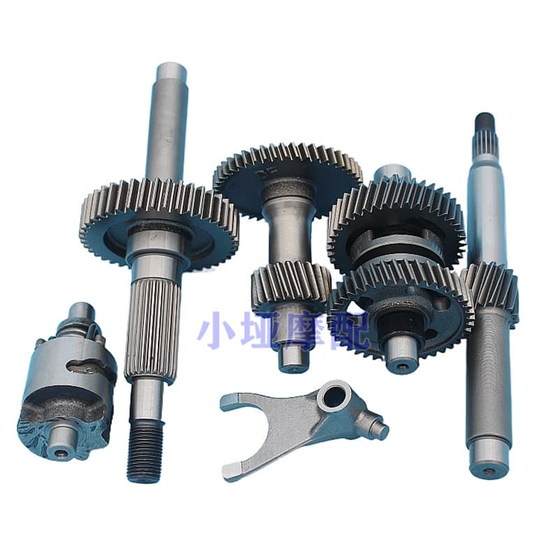 Sand Kart Buggy Parts Jinglong 150-200 Built-in Reverse Gear GY6 Engine Gearbox Full Gear Set