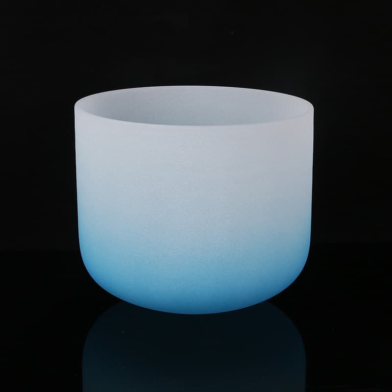 Multi-Size Standard Pitch Crystal Singing Bowl Yoga Meditation Mindfulness Music Therapy Singing Bowl