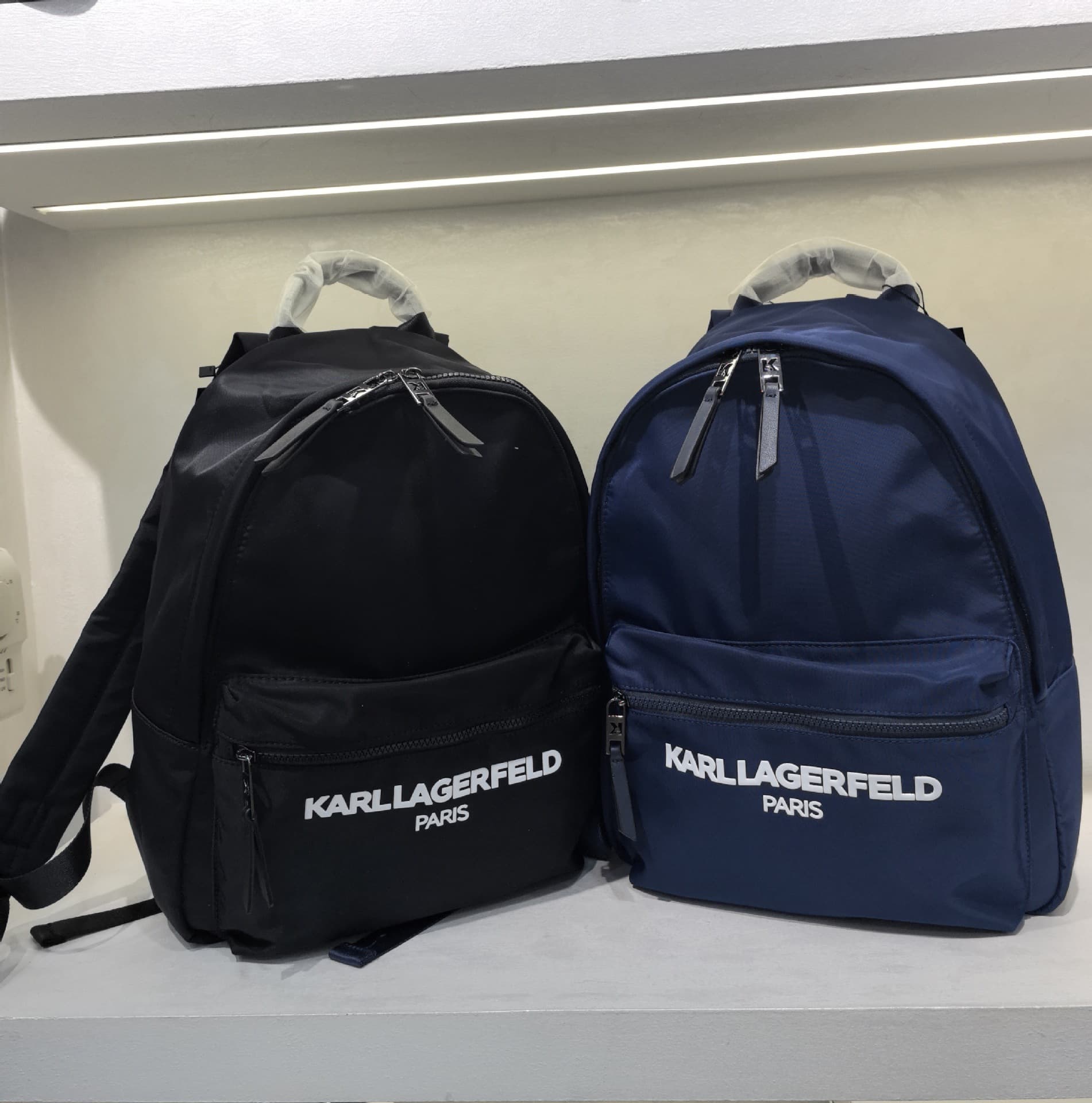 Lao Foye 2025 New KARL Letter Print Backpack Unisex Casual Travel Bag Waterproof Fabric Cross-border Women's Bag