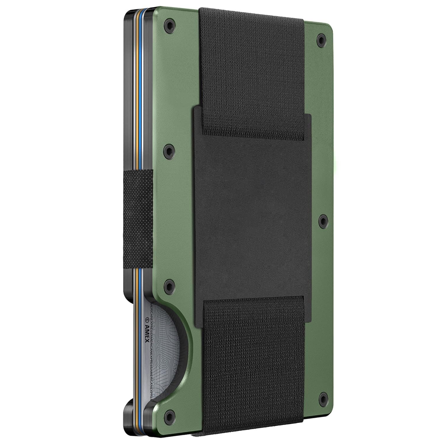 New Cross-border Multifunctional Wallet Clip RFID Anti-theft Metal Card Holder Ultra-thin Men's Wallet