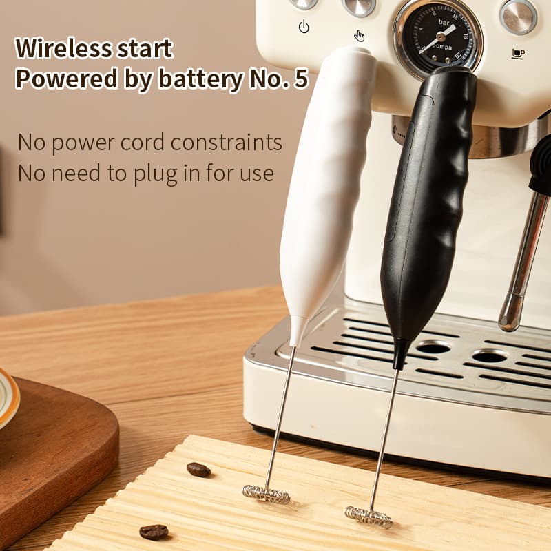 Cross-border Milk Frother, Wireless Milk Frother and Egg Beater, Coffee Milk Whipper, Small Mini Mixer