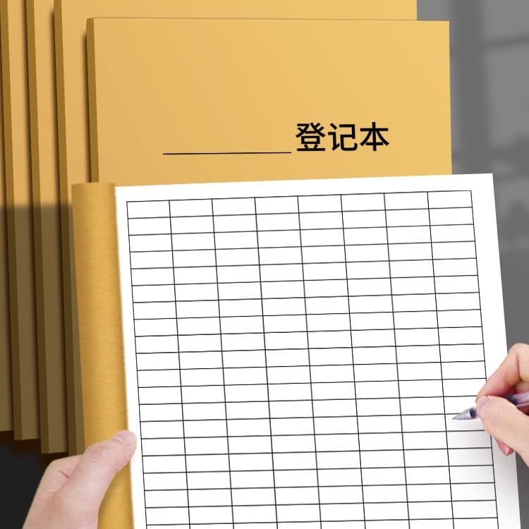 Blank Table Register Book 31-Row Detail Table Universal Book Ledger Detail Book Custom Statistical Table