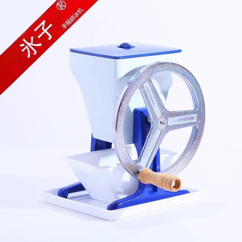 Bar Commercial Hatsuyuki Manual Ice Crusher Japanese Mizuko Kooriko Hand Crank Ice Crusher Shaved Ice Machine Pellet Ice MOJI