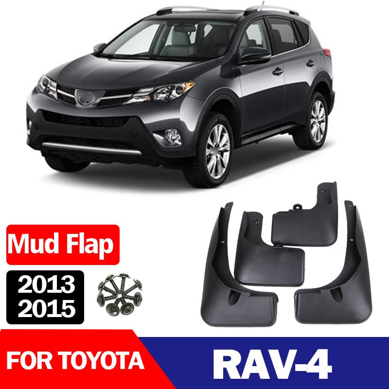 Fits Toyota RAV4 Mud Flaps RAV4 Mud Guards Splash Guards Auto Parts 13-15