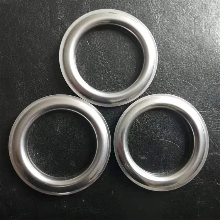 Direct Supply Stainless Steel Curtain Rings Curtain Eyelets Curtain Grommets 4cm Inner Diameter Curtain Eyelets