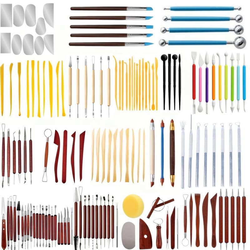 Cross-border Ceramic Art Tools: Precision Oil Clay Carving Knife, Pottery Clay Tools, Ultra-Light Clay Sculpting Tools, Handmade Craft Supplies