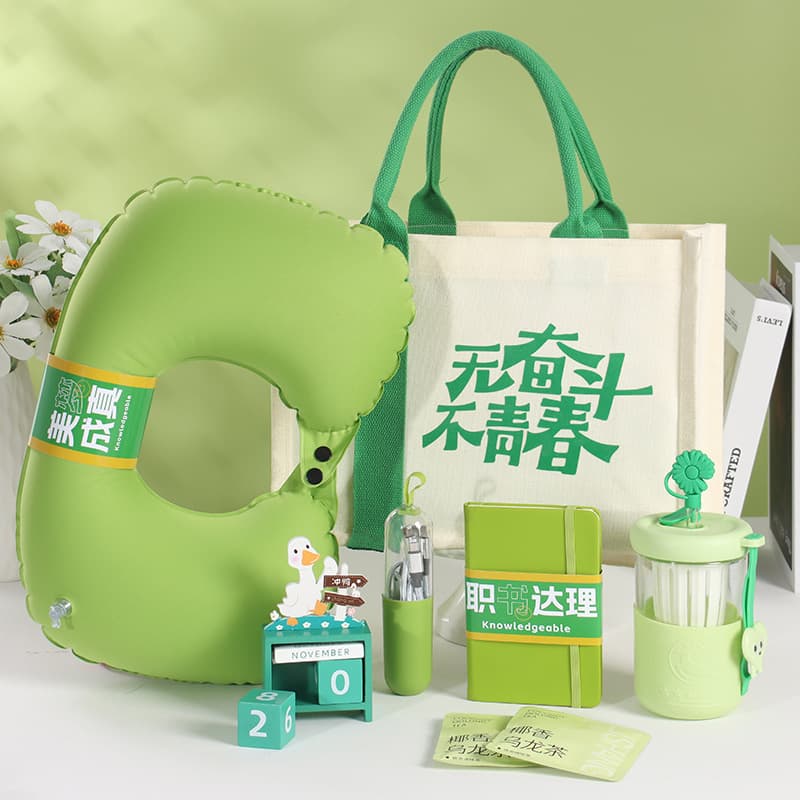 Insurance Customer Service Festival Souvenir Gift 78 Insurance Day Gift Set for Existing Customers Upsell Repurchase Secondary Development Marketing Aids