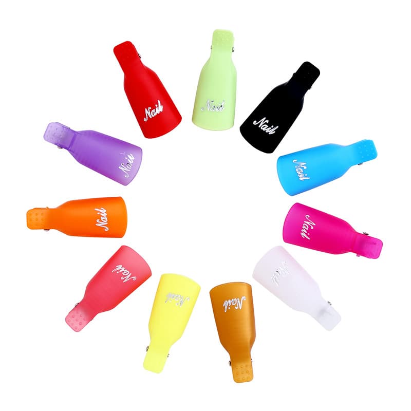 Custom Nail Art Tool Nail Clip, 10-Pack Bag/Box/Blister Card, Custom Logo and Color