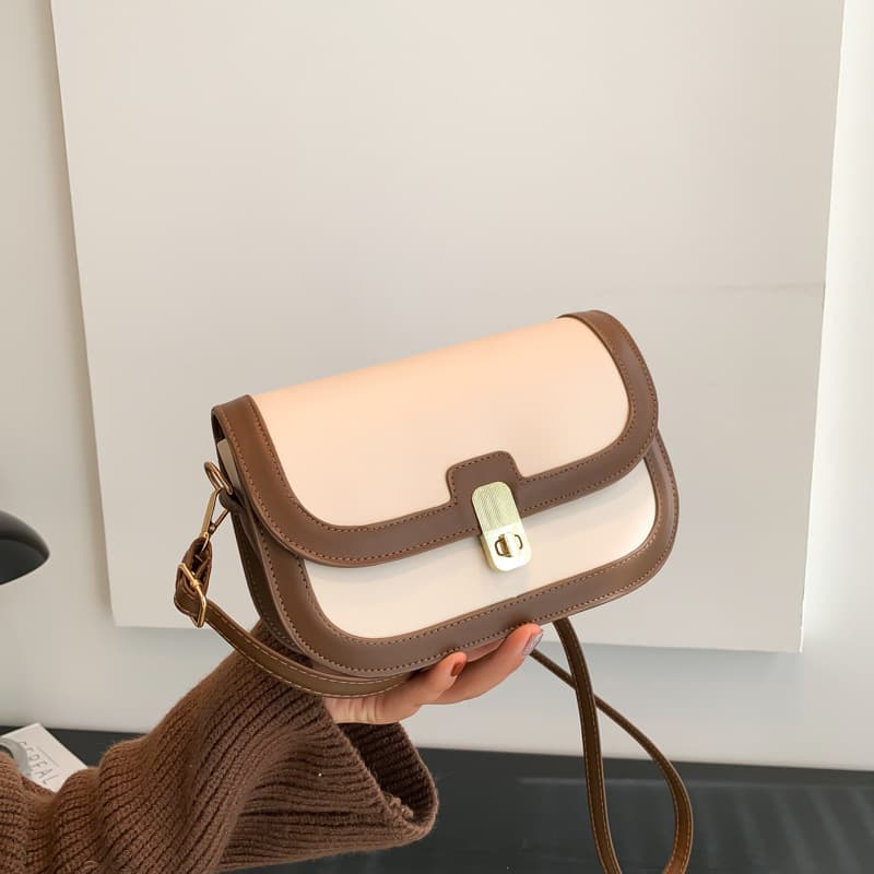 Textured Small Bag Women 2022 New Trendy Vintage Underarm Square Bag Fall Fashion Shoulder Bag Crossbody Bag