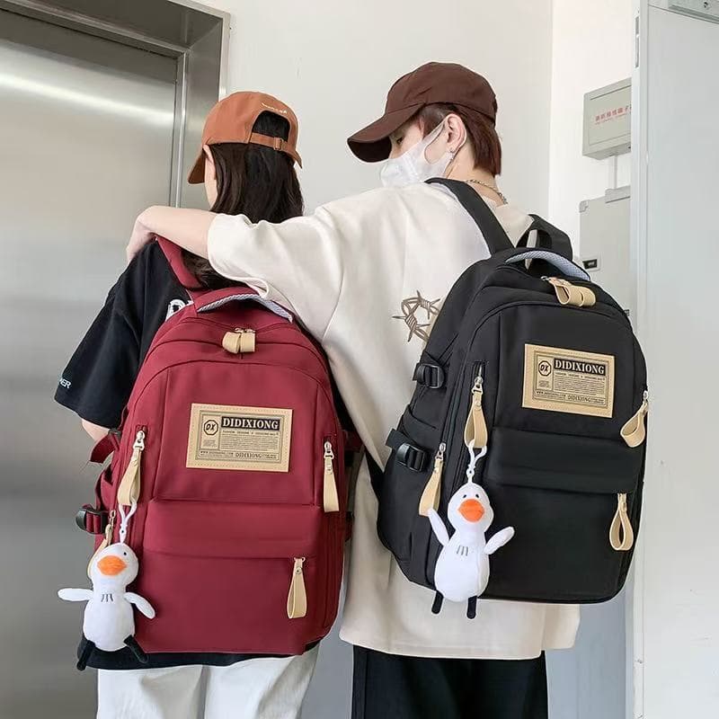 New Schoolbag for Female Primary School Students Grades 3-6, Large Capacity Shoulder Bag for High School and Junior High Students, Trendy Backpack
