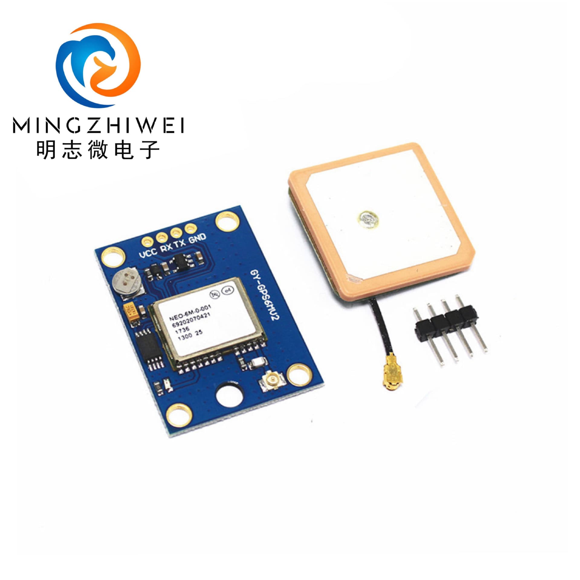 GY-NEO-6MV2 New Flight Controller GPS Module with EEPROM, MWC APM2.5 Flight Controller, Large Antenna