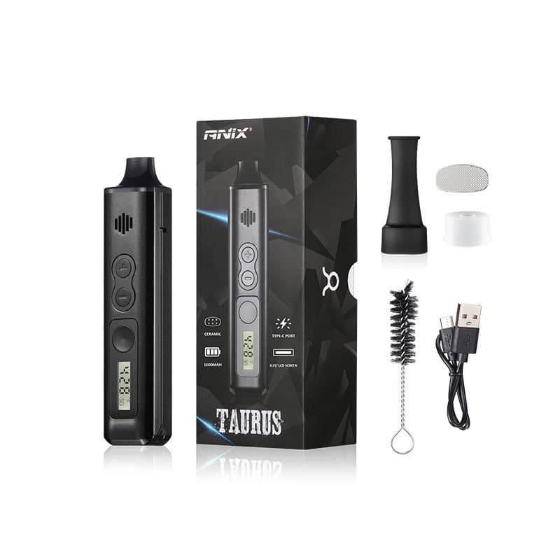 New Taurus Dry Herb Vaporizer Kit Battery Pipe