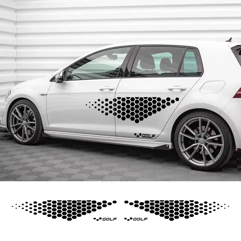 Volkswagen Golf 4567 TSI TCR GTD GTI MK4 MK5 MK3 MK2 MK7 Polo Car Decal Sticker