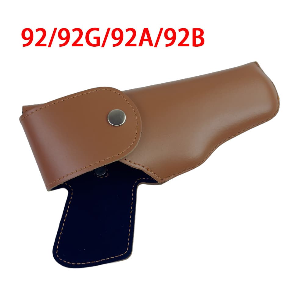 Factory Stock 92/92G/92A/92B Waist Tactical Genuine Leather Quick-Draw Concealed Holster Drop Shipping
