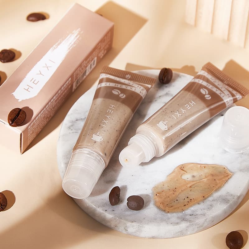 HEYXI Lip Scrub Moisturizing Care Coffee Lip Balm 15g
