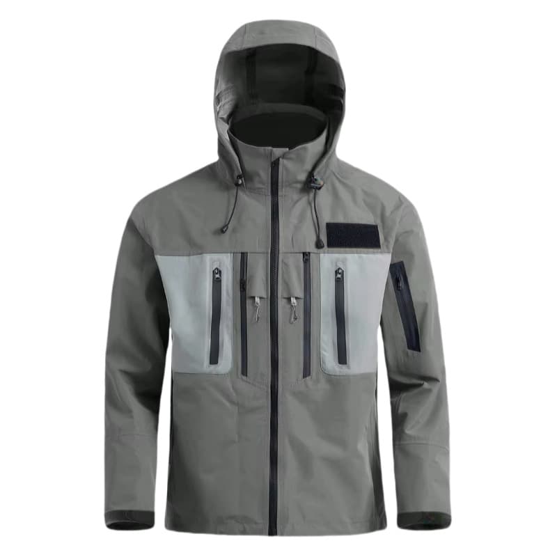 Custom fly fishing jacket export men's hooded fishing jacket coat