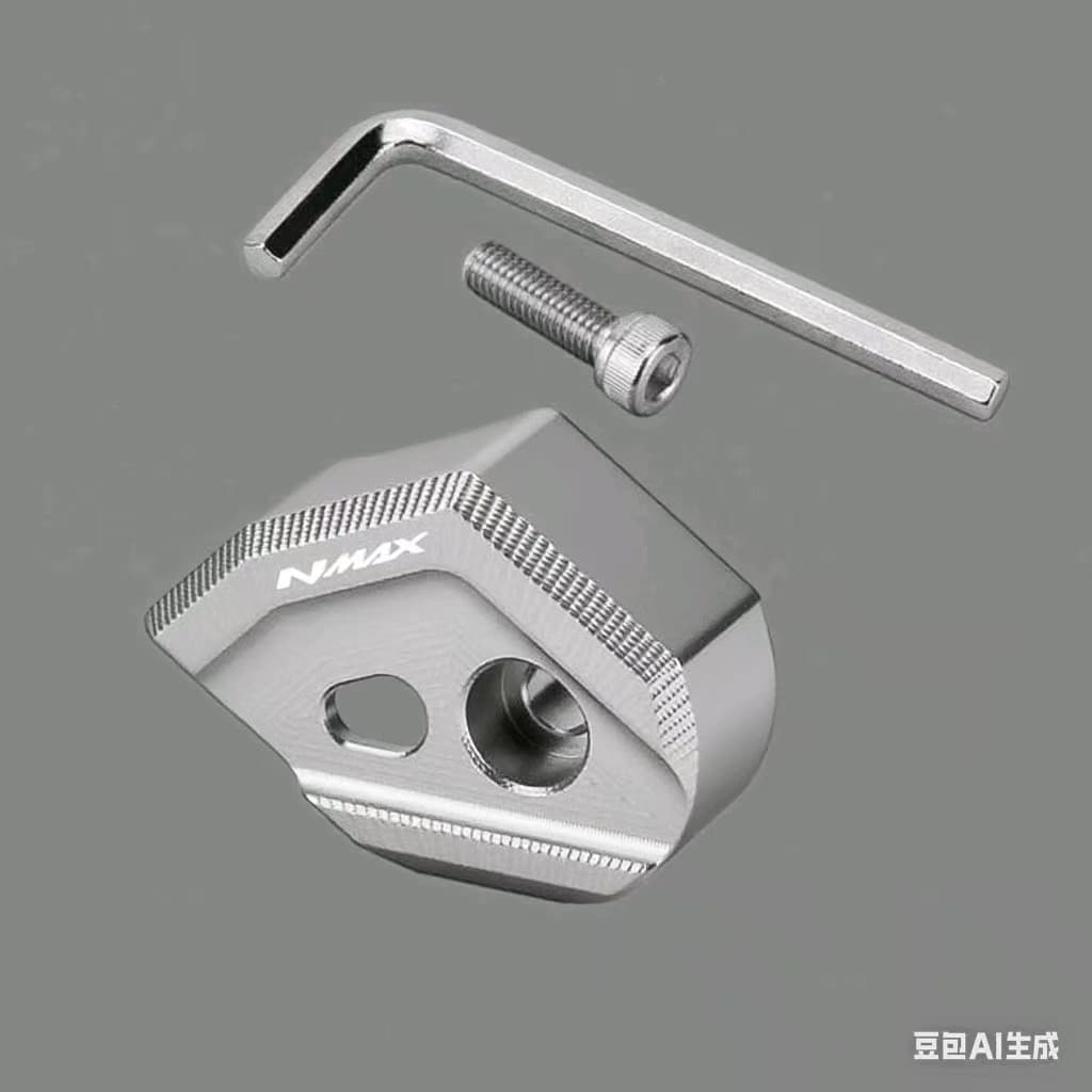 Compatible with Yamaha NMAX155/NVX/AEROX Anos Modified ABS Sensor Protection Cover Metal Guard