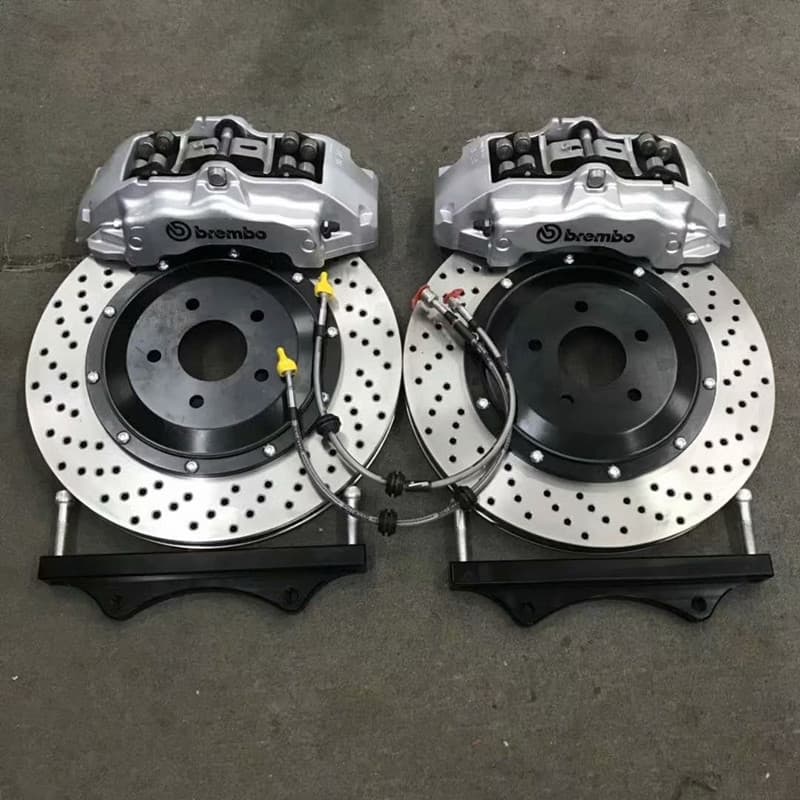 Original dismantled brake caliper modification kit, front pair, rear enlarged disc, rear electronic handbrake