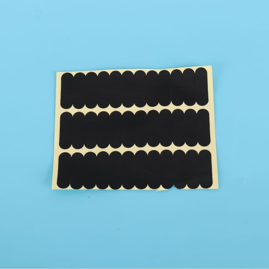 Factory direct die-cut black acetate cloth wiring tape, high adhesion, flame-retardant, insulating, tearable acetate cloth tape wholesale
