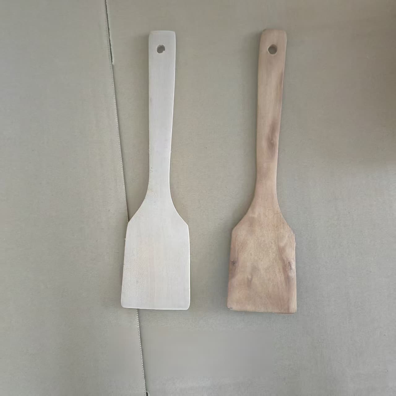Wholesale Kitchen Utensils, Non-Stick Pan Wooden Spatula, Unpainted Solid Wood Spatula, Kitchen Tools, Bulk Wooden Spatula