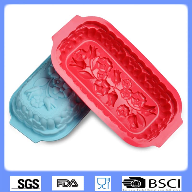 Jiashe Cross-border Single-hole Rectangular Silicone Cake Mold Cold Soap Mold DIY Handmade Baking Mold