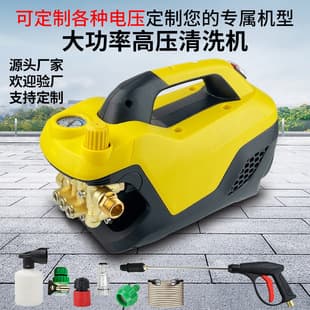 Household Adjustable Pressure High Pressure Car Washer 220V Portable Cleaning Machine Car Wash Water Automatic Pump