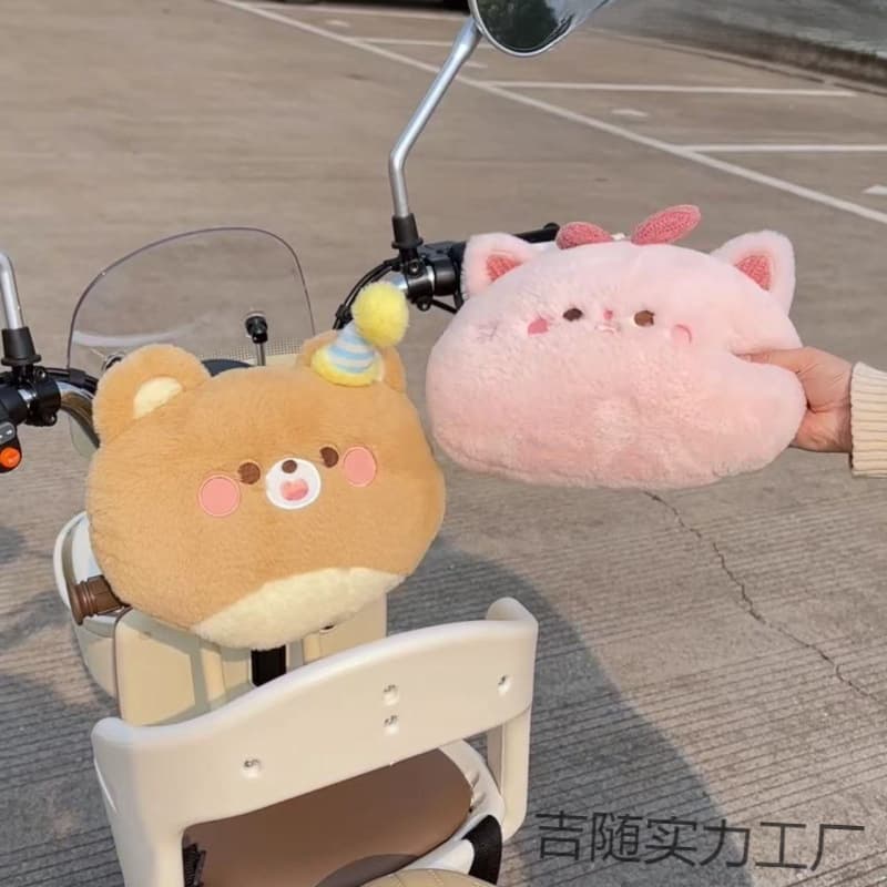 Child electric vehicle anti-collision pad cute anti-collision head baby protection pad battery vehicle front doll anti-bump head gadget