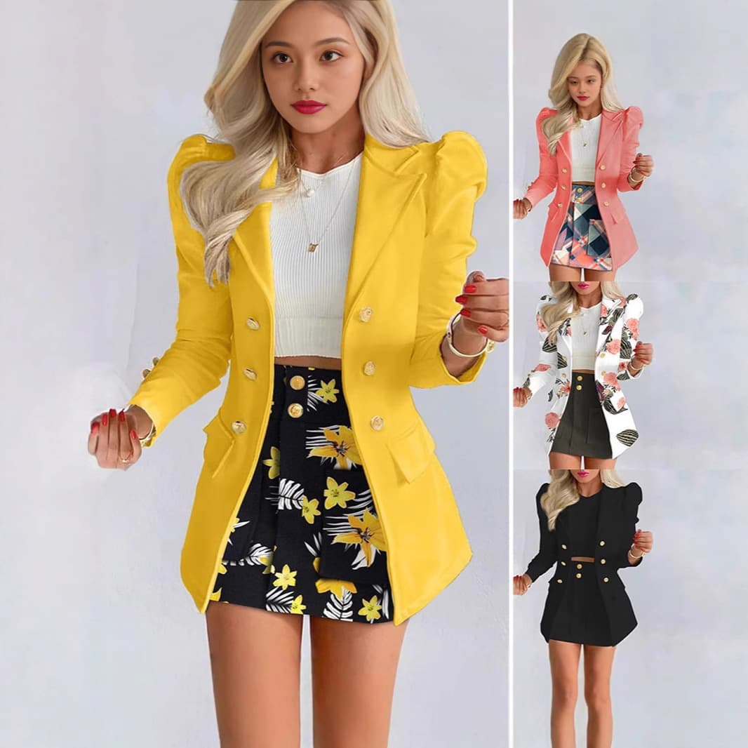 2025 Amazon Independent Station New Women's Clothing Autumn and Winter Temperament Commuting Fashion Casual Printed Long