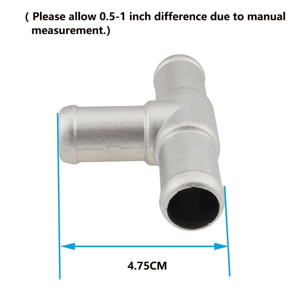Aluminum Alloy 1.8T Engine Coolant Hose Connector Turbocharger Pipe 8720737780