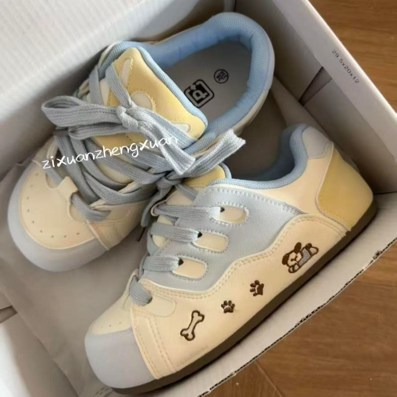 German Training Shoes Women's 2026 Spring New Cute Round Toe White Flat Bread Shoes Casual Shoes for Women
