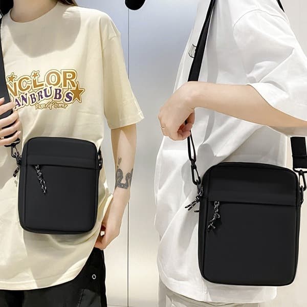 Cross-Border Fashion Hot Sale Of The Season New Trendy Brand Men's Small Crossbody Bag Lightweight Shoulder Phone Bag Motorcycle
