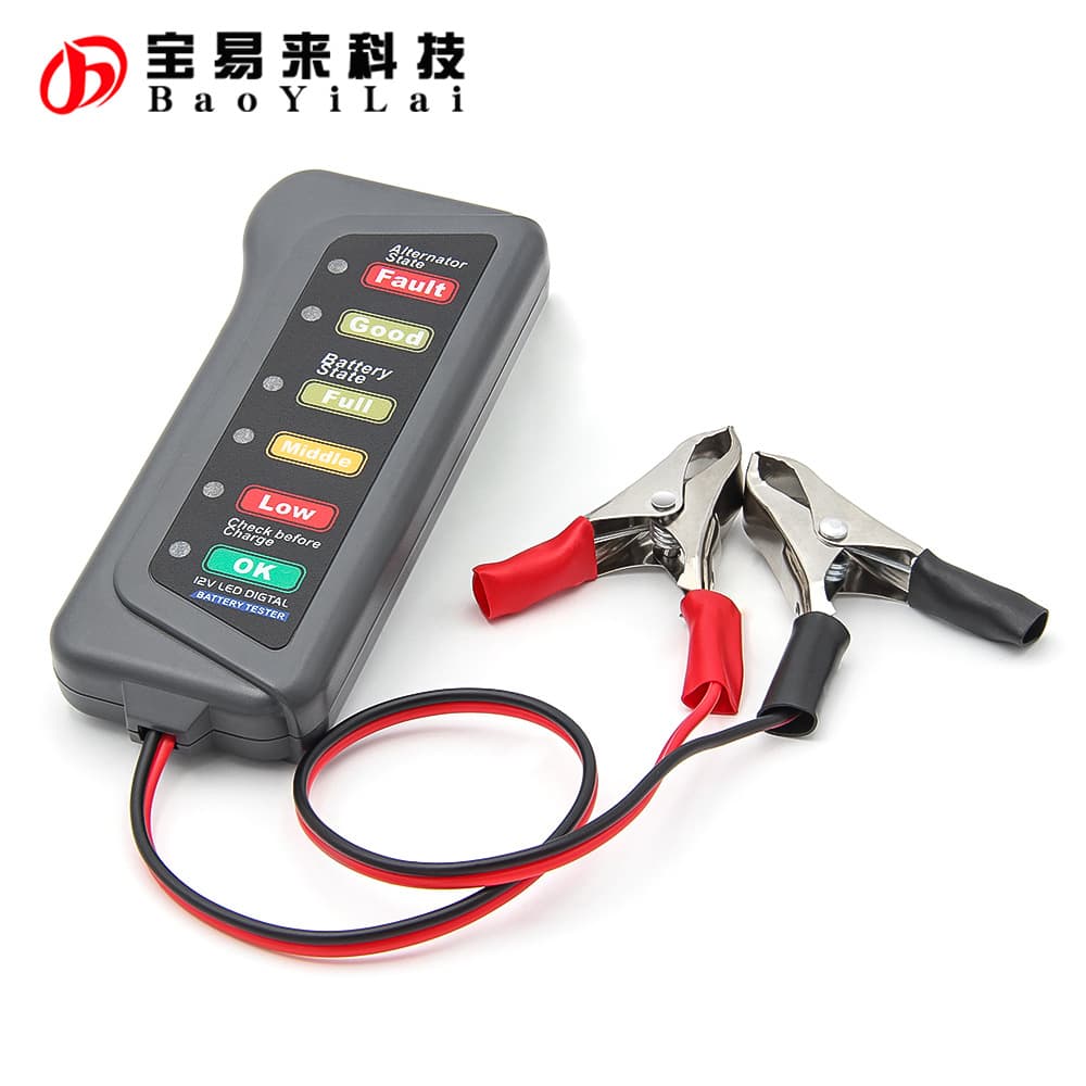 Car 12V Battery Tester 12V Battery Voltage Detection Good or Bad