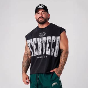 YOUNGLA American Streetwear Men's Vest New Summer Jogging Gym Vest Fashion Casual Sleeveless T-Shirt