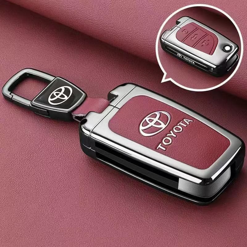 Suitable for Toyota Wilanda folding key cover TOYOTA Fenglanda Corolla RAV4 car bag buckle shell