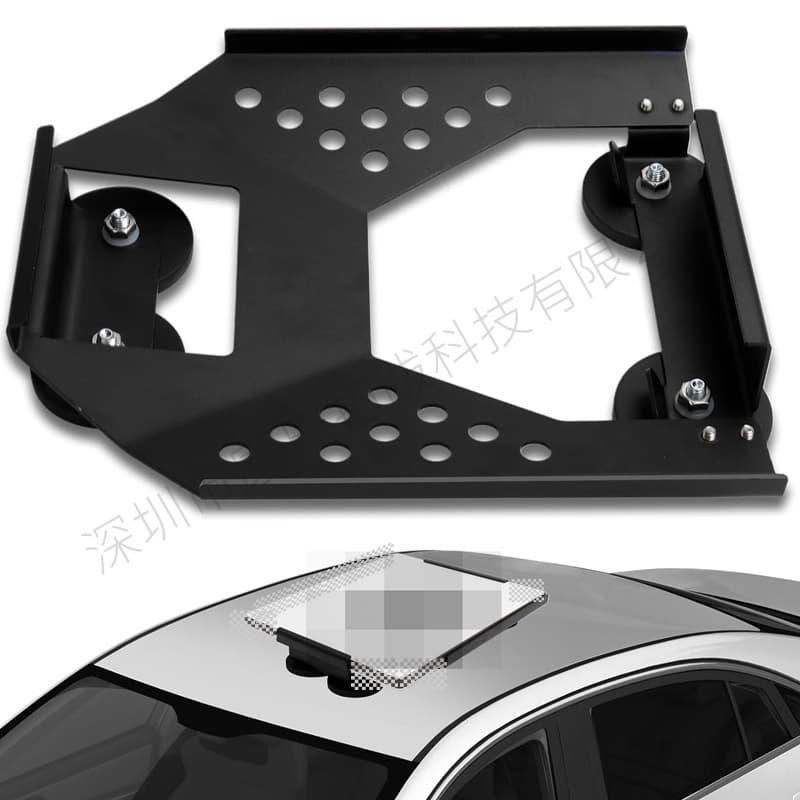 For Mini car roof metal mobile signal bracket V4, single magnetic 30kg mini support.