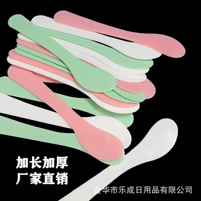 Long Face Mask Stick for Salon Use, DIY Mask Mixing Stick, Plastic Scraper, Mask Spoon, Cream Spatula, Stirring Stick