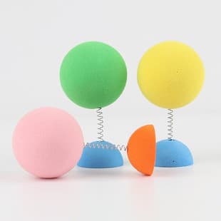 High-Density EVA Half-Round Massage Ball Odorless Sponge Ball Fascial Gun Accessory Ball Head Children's Foam Toy Ball