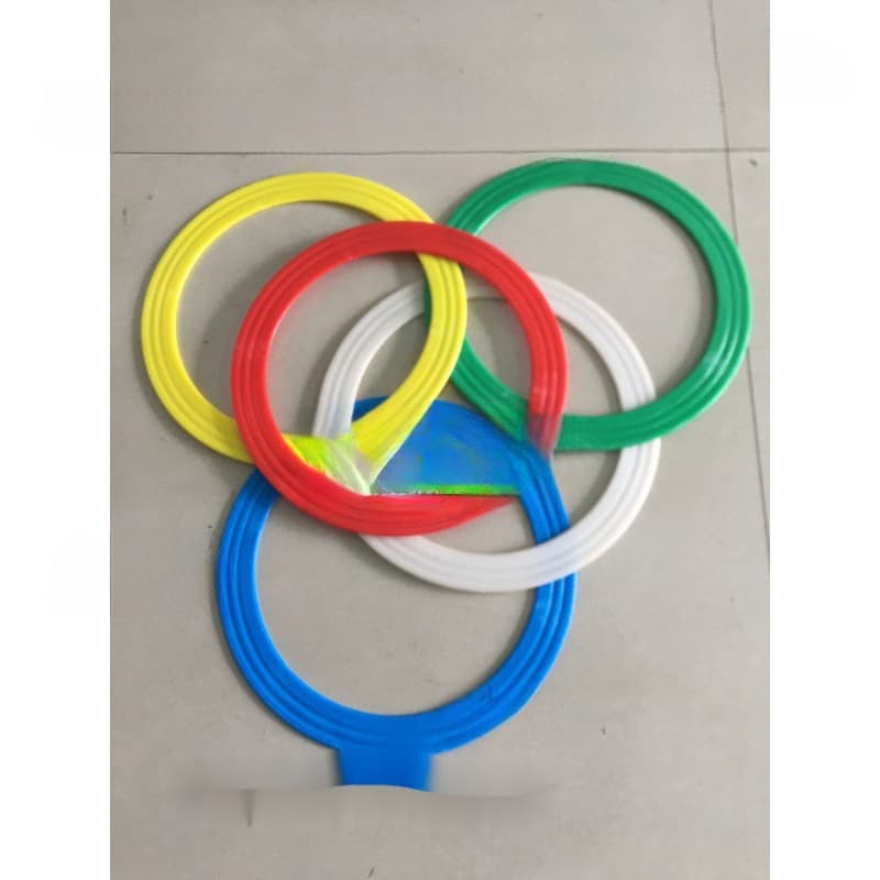 Acrobatic Props: Hand Rings, Plastic Rings, Juggling Rings, Performance Props, Professional Clown Ring Toss
