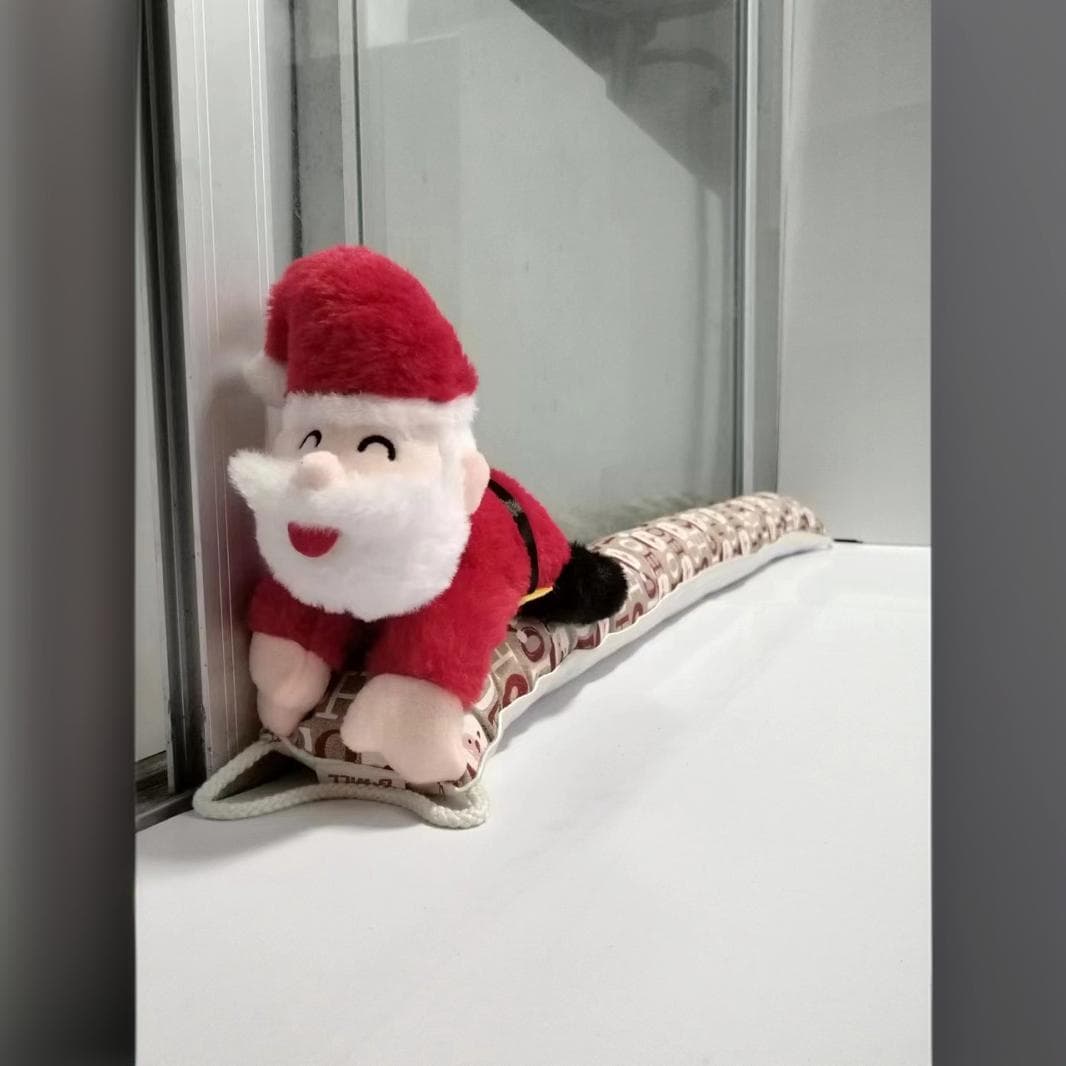 New Christmas Wrist Decoration, Santa Claus Plush Doll Snap Bracelet, Cute Christmas Doorstop