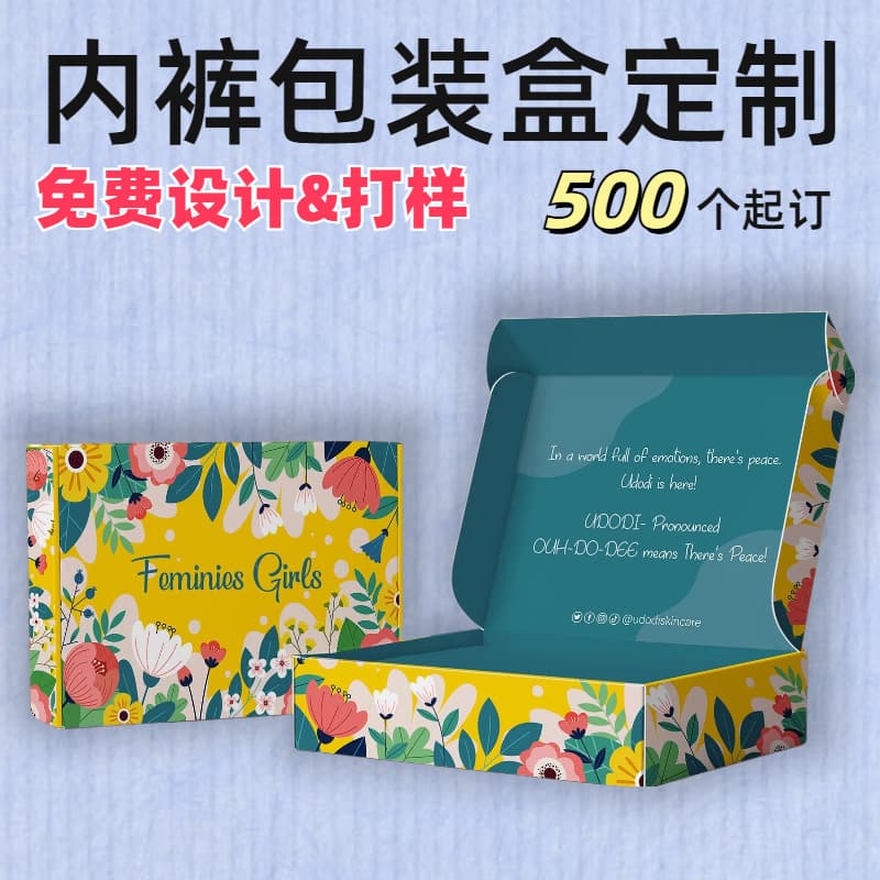 Colorful Aircraft Box Custom Ins Style Extra Hard Color Printing Clothing Cosmetics Packaging Box Order Aircraft Carton Custom
