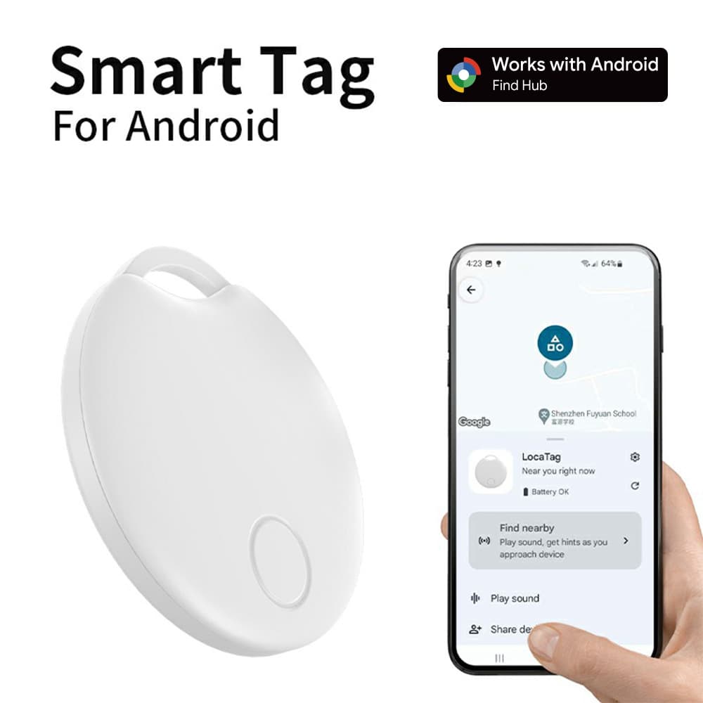 Google Bluetooth Tracker Compatible with Google Find My Device Pet Tracker Android Anti-Loss Device Anti-Lost Gadget