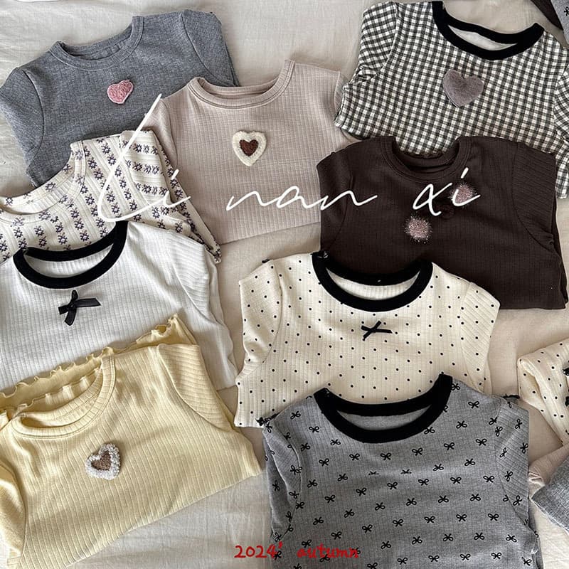 Children's A-Class Sleepwear Knitted Soft Home Clothes Set High Weight Cute Two-Piece Set Baby Girls' Ultra Comfortable Home Suit
