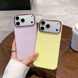 Compatible with iPhone 16 Pro Max, Sparkle Liquid Silicone Case for iPhone 16/17 Pro, iPhone 17 Pro Max Protective Cover