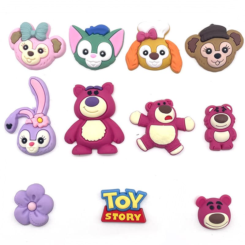 Cross-border exclusive Toy Story Croc shoe charms PVC drip molded shoe accessories