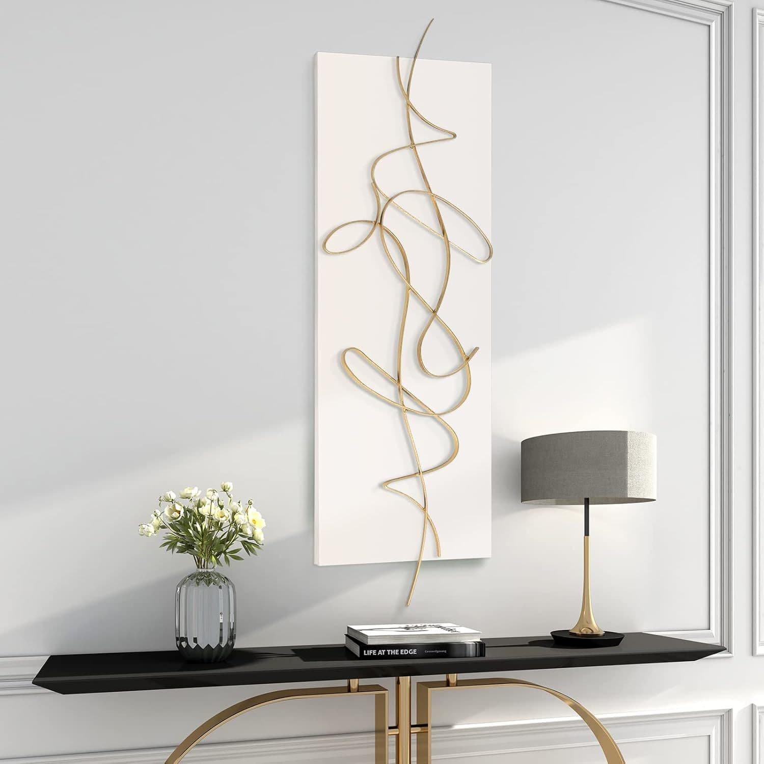Irregular Wrought Iron Wall Decor Sofa Background Wall Decoration Metal Wall Art Irregular Dining Room Wall Hanging Wholesale