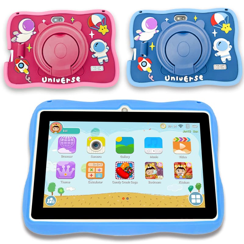New in-stock wholesale 7-inch WiFi Android learning tutoring machine with IWAWA kids' tablet