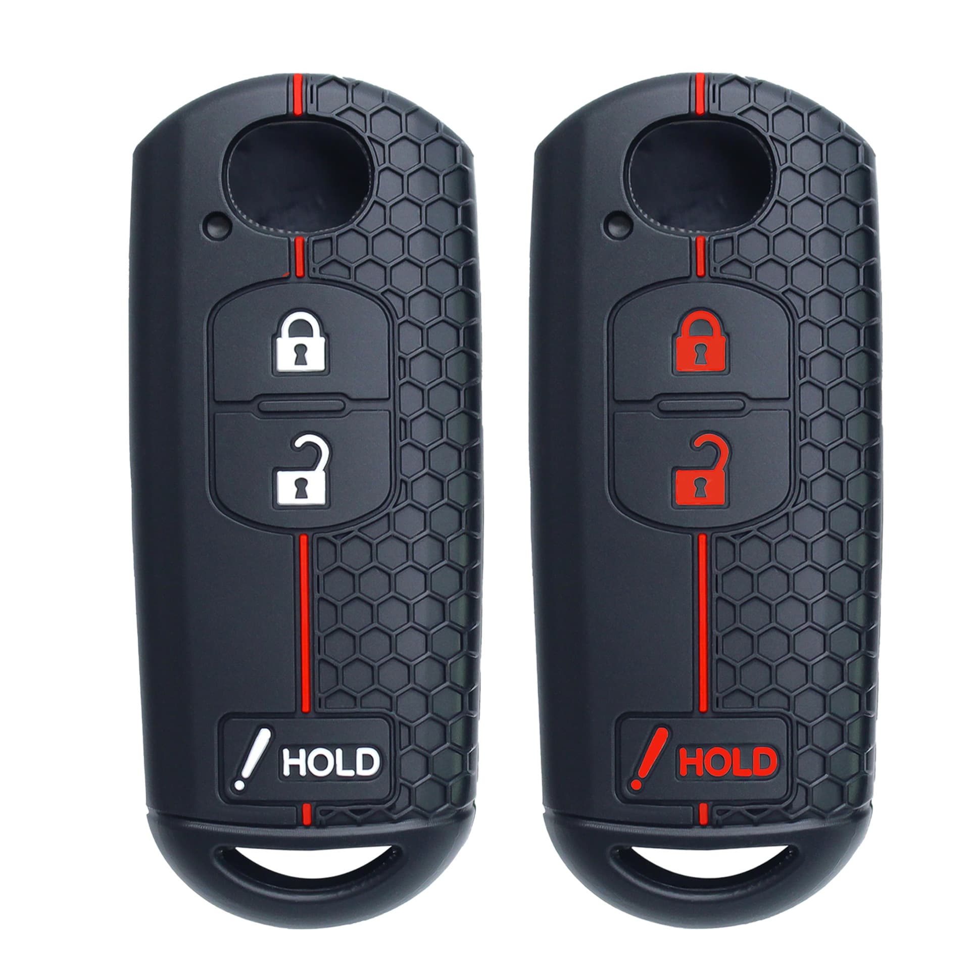 Suitable for Mazda Smart 3-Button Angkesela Key Cover Mazda 6 Atez CX4 CX5 Honeycomb Silicone Key Case